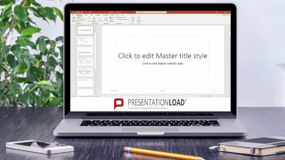 How to insert PowerPoint Slide masters