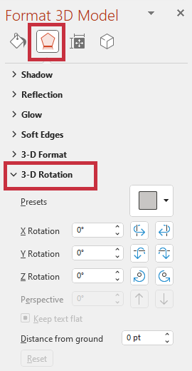 Insert 3D PowerPoint Elements