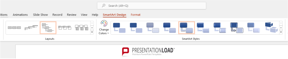 Flowcharts in PowerPoint