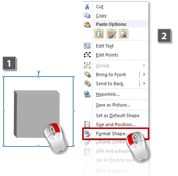 How to add shadows to 3D objects (steps 1-2)