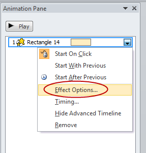 powerpoint images effect options size