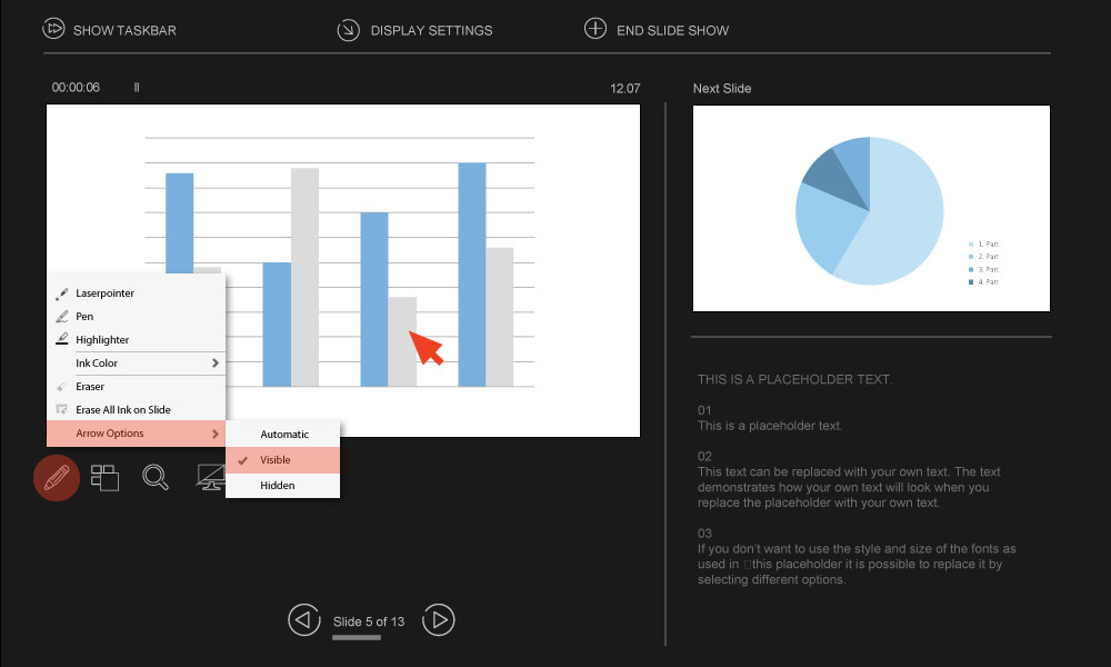 Interactive Presentation Mouse Pointer