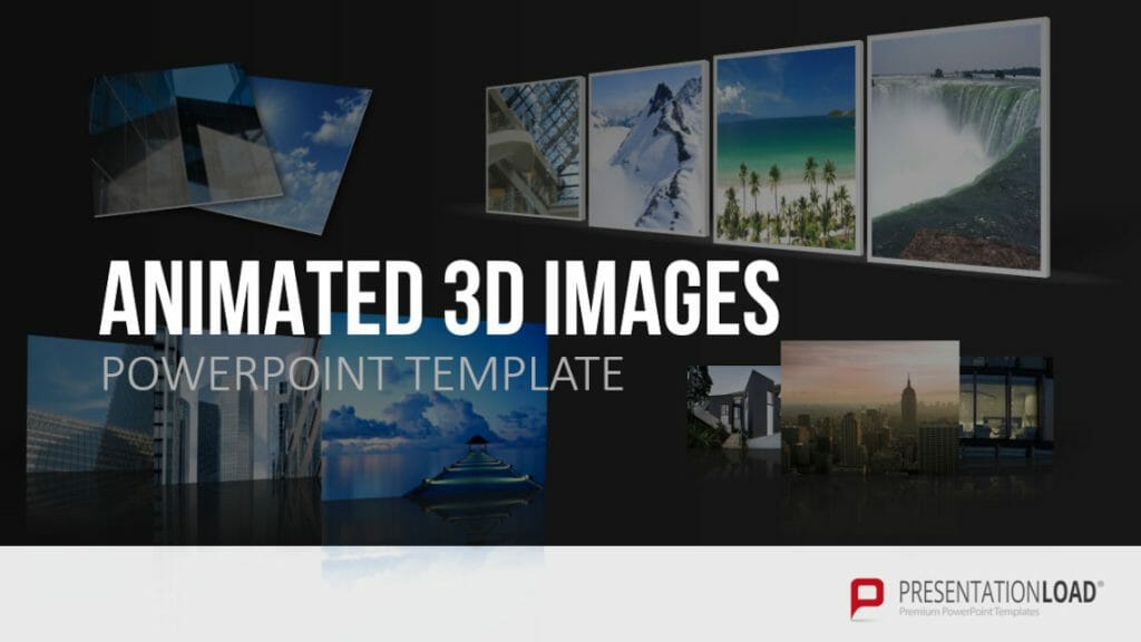 Animated 3 D images