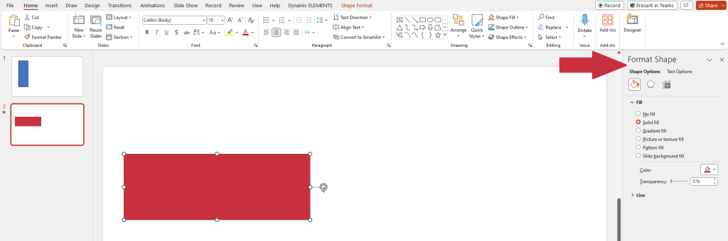 PowerPoint Morph: Slide Transitions With That Wow Effect! 5 Edit your target slide of the powerpoint morph