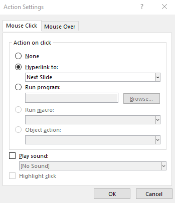 action settings for powerpoint portrait format