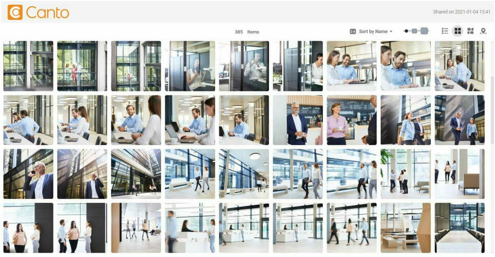 Canto as alternative to Stock Images