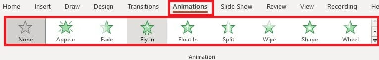 Add an animated timeline to ppt