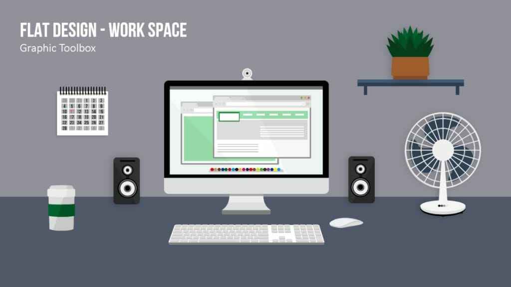 Flat Design for PowerPoint