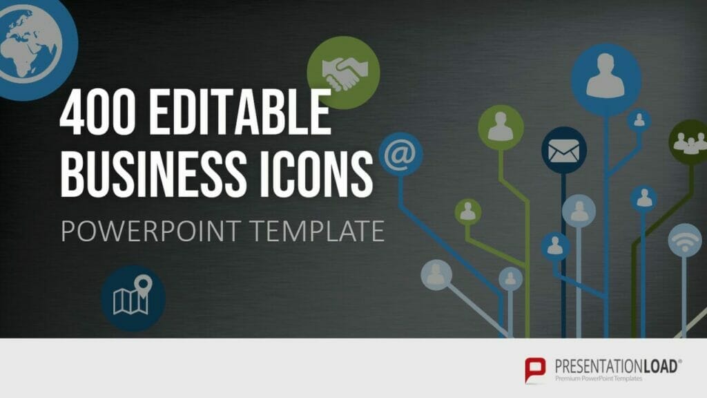business icons for report presentation