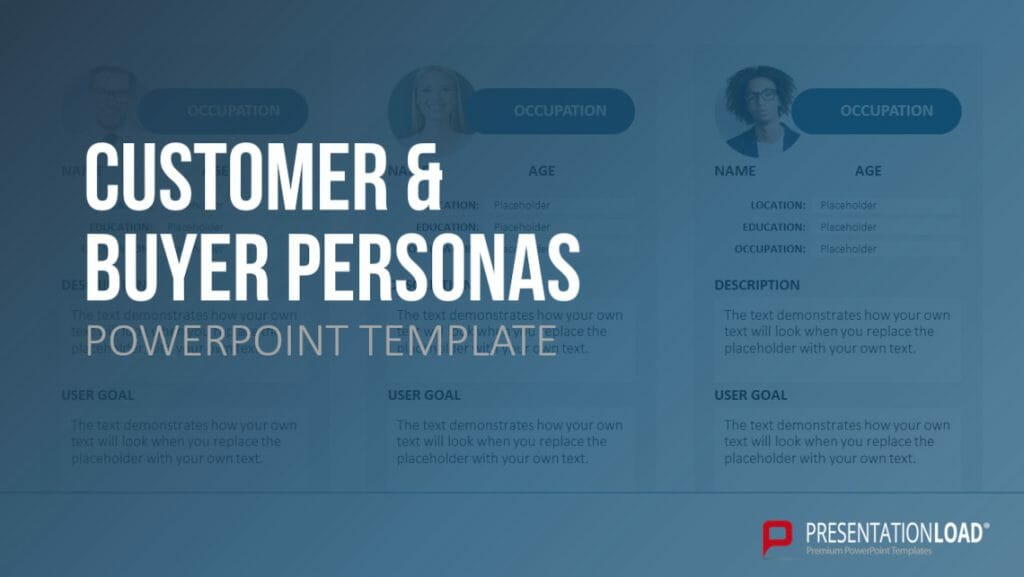 define customer personas for your target group analysis