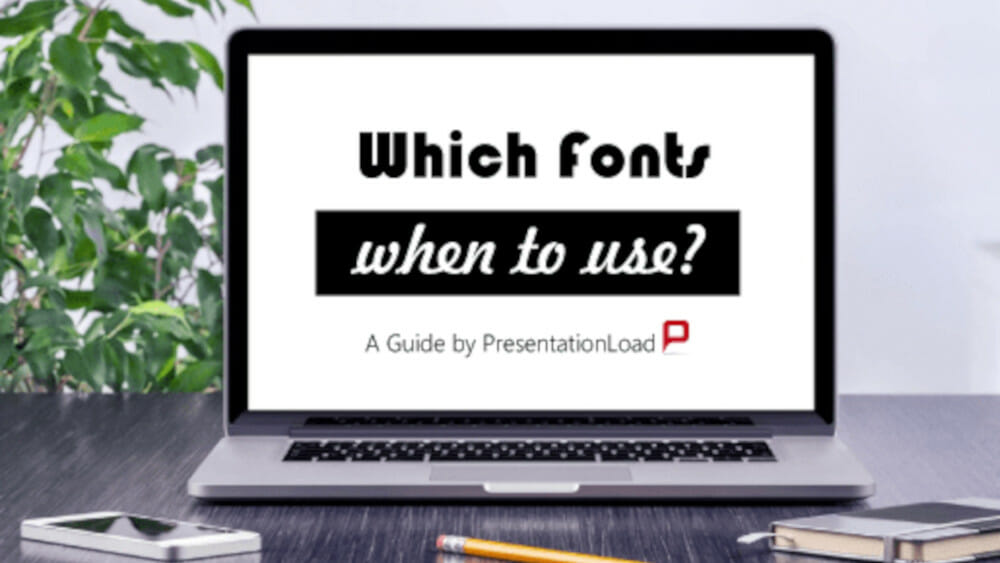 Use the right fonts for powerPoint Presentations