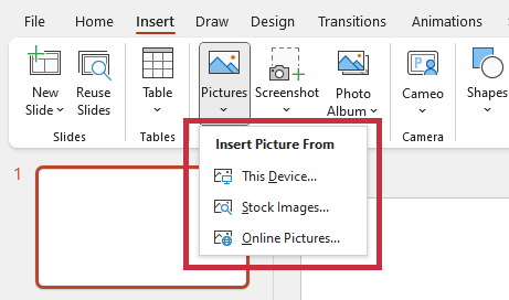 flip images in PowerPoint step 2