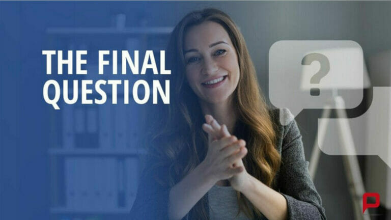 The final question in presentations – That’s why it’s so important!