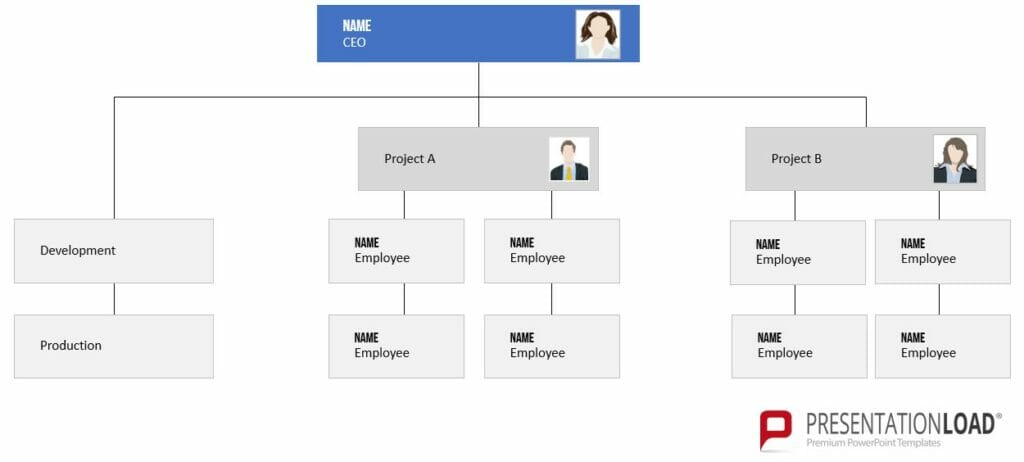 Matrix Organizational Chart