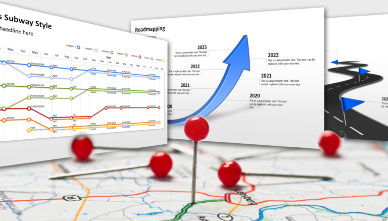 On the Road to Success with PowerPoint Roadmap Templates