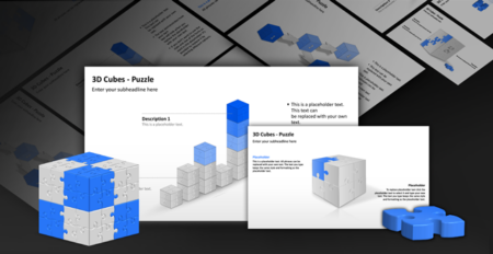 PresentationLoad Puzzle Cubes 3D