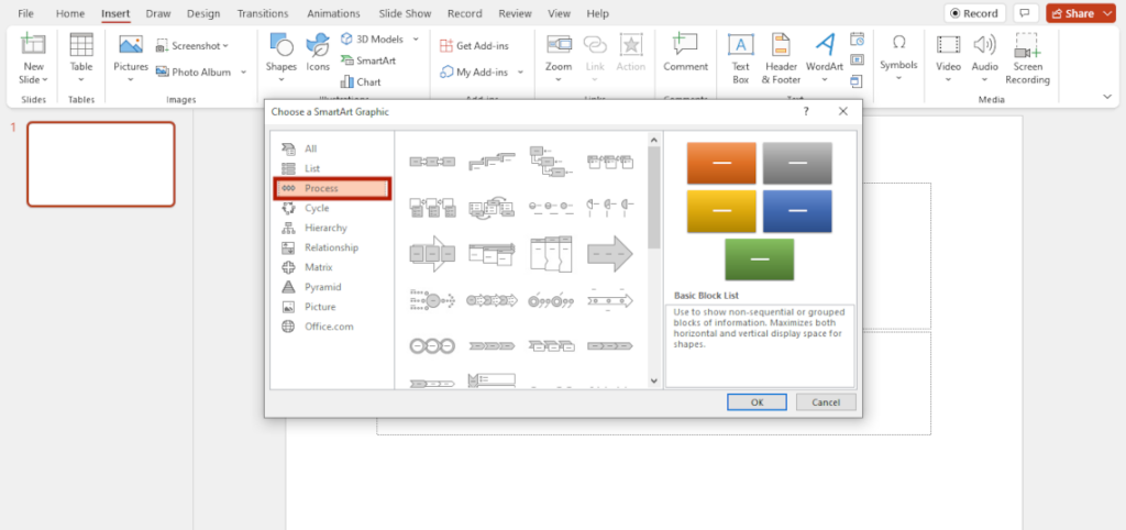 create timelines in ppt