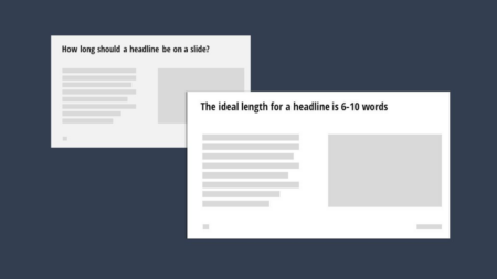 that is the ideal length for your powerpoint headline
