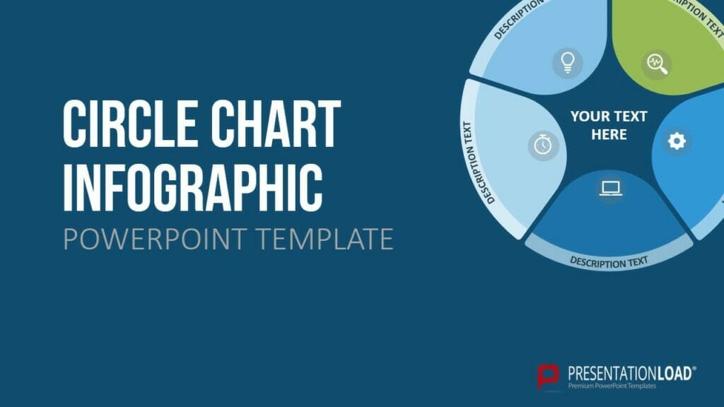 circle-infographic for one message per slide