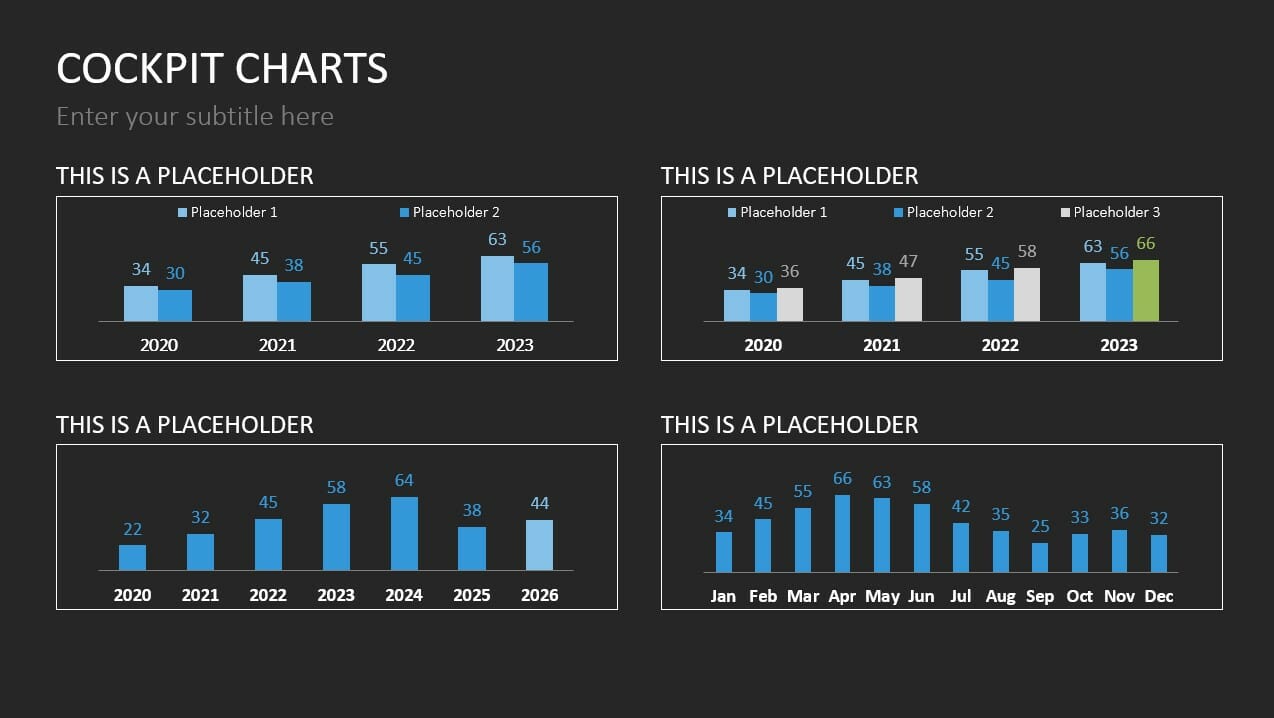 Change PowerPoint Slide Format: Changing Formats Skilfully and Use them Appropriately! 14 cockpit charts 2