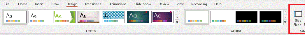 ppt slide orientation