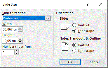 ppt slide orientation