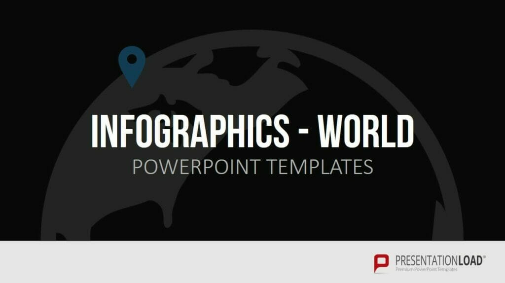 Präsentation erstellen infografik world