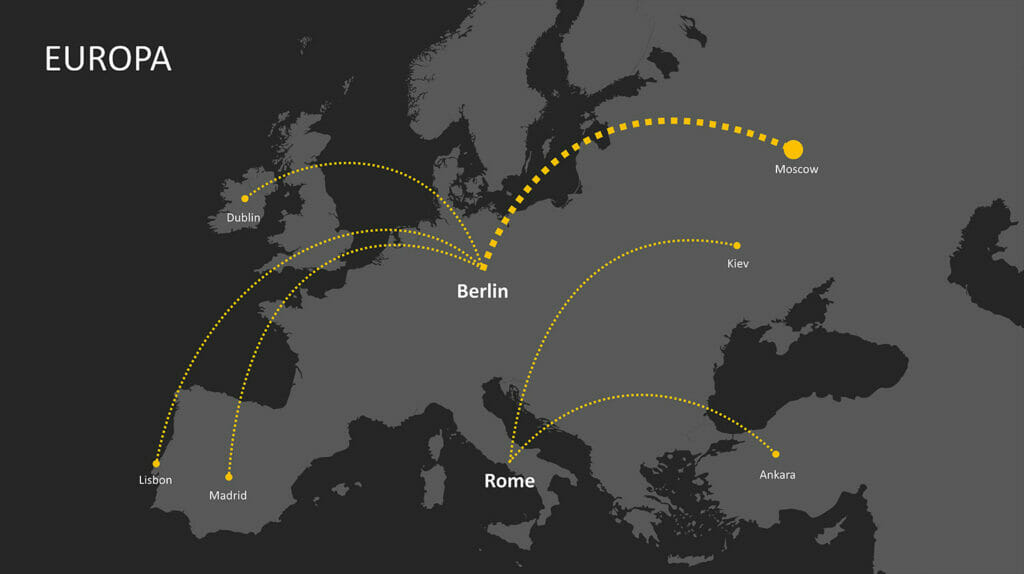 powerpoint europe map 1