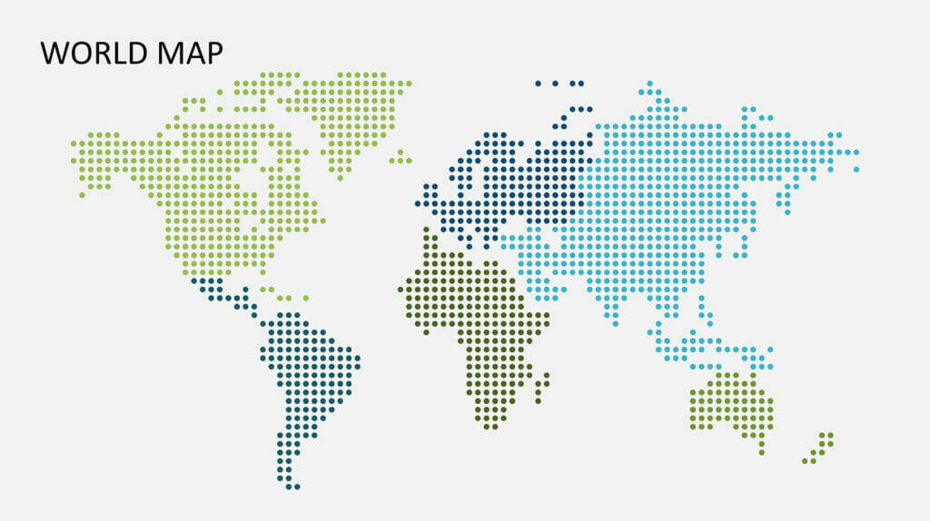 ppt worldmap design