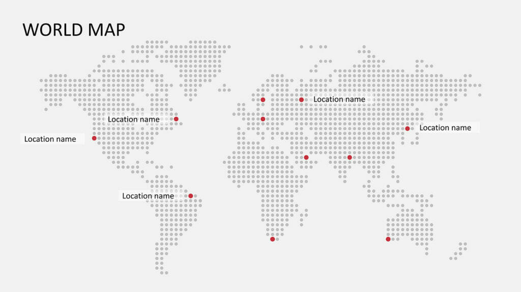 ppt worldmap design template